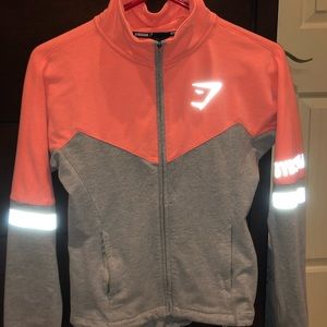 Gymshark zip-up hoodie